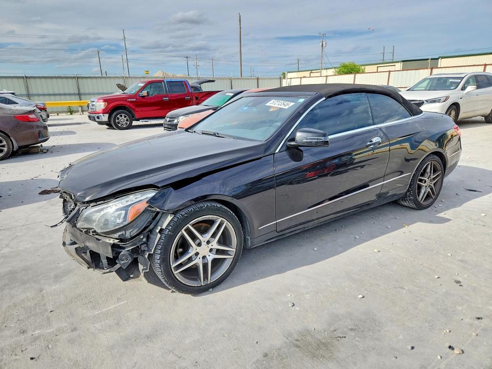 2015 Mercedes-benz E-klasse VIN WDDKK6FF4FF306941 COPART salvage auction — FRONT END, Tx - Salvage Vehicle Title, sold $3,100 on 2026-07-14 (photo 1)