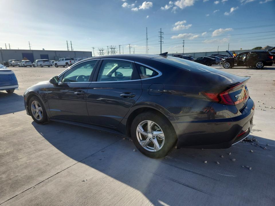 2022 Hyundai Sonata VIN 5NPEG4JA2NH135118 COPART salvage auction — FRONT END, Tx - Salvage Vehicle Title, sold $5,500 on 2026-07-31 (photo 2)
