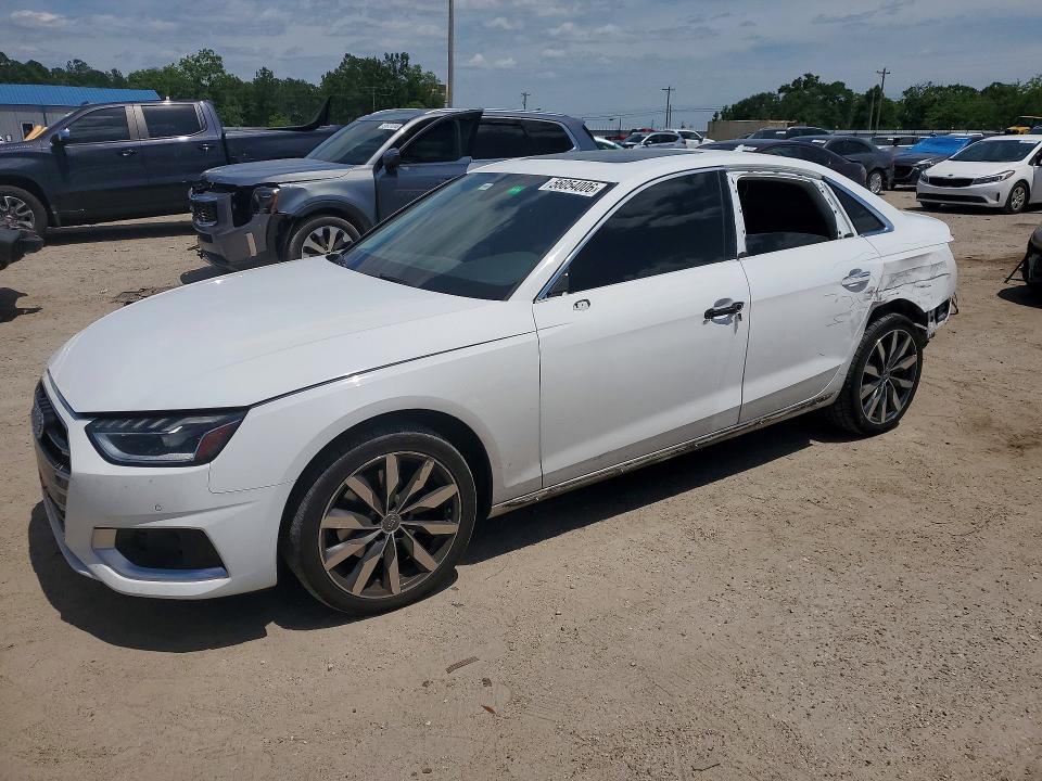 2020 Audi A4 VIN WAUHMAF4XLA064064 COPART salvage auction — REAR END, Fl - Cert Of Title Slvg Rebuildable, sold $6,600 on 2026-07-16 (photo 1)