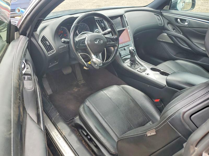 2018 Infiniti Q60 VIN JN1EV7EL1JM390462 COPART salvage auction — MECHANICAL, Md - Cert Of Salvage > 75% Damage, sold $5,300 on 2026-07-13 (photo 8)