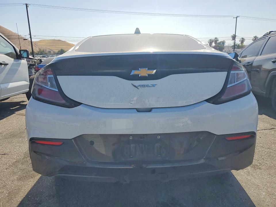 2018 Chevrolet Volt VIN 1G1RD6S58JU140856 COPART salvage auction — FRONT END, Ca - Salvage Certificate, sold $2,850 on 2026-07-09 (photo 6)