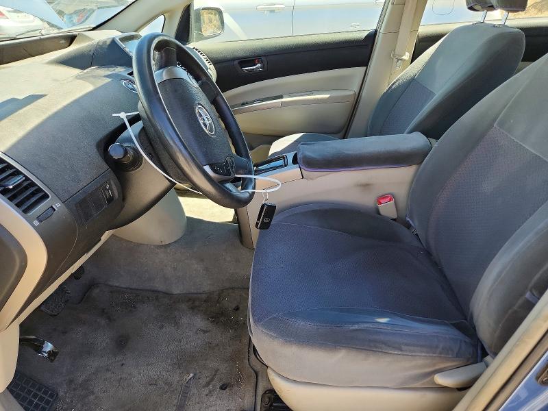 2006 Toyota Prius VIN JTDKB20U167531340 COPART salvage auction — FRONT END, Nv - Certificate Of Title, sold $400 on 2026-07-09 (photo 7)