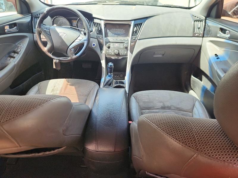 2014 Hyundai Sonata VIN 5NPEC4AB6EH895444 COPART salvage auction — FRONT END, Fl - Certificate Of Title, sold $250 on 2026-07-07 (photo 8)