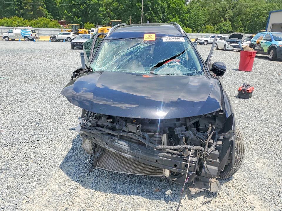 2018 Nissan Rogue VIN KNMAT2MV8JP587196 COPART salvage auction — FRONT END, Nc - Salvage Certificate Of Title, sold $350 on 2026-07-16 (photo 5)