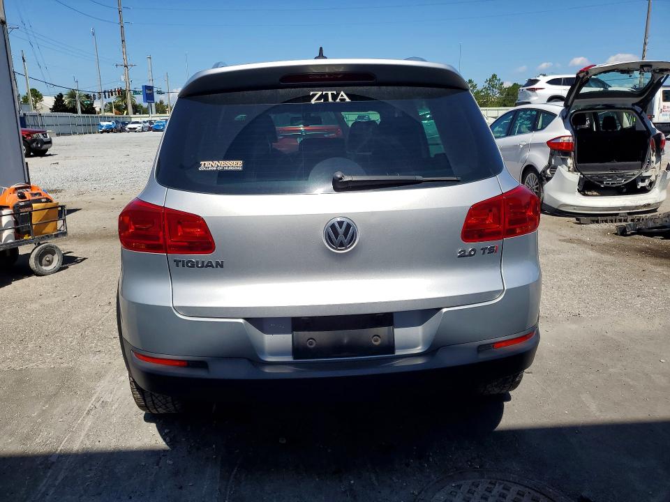 2014 Volkswagen VIN WVGAV3AXXEW054506 COPART salvage auction — REAR END, Tn - Salvage Certificate, sold $15 on 2026-07-21 (photo 6)