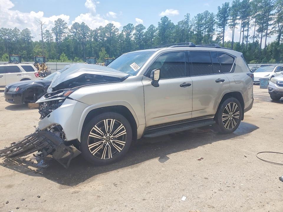 2023 Lexus Lx VIN JTJGB7CXXP4036773 COPART salvage auction — FRONT END, Sc - Cert Of Title-Salvage, sold $15,700 on 2026-07-27 (photo 1)