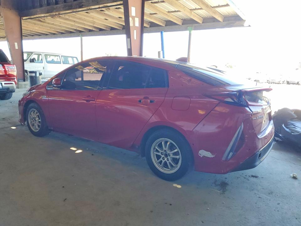 2017 Toyota Prius prime VIN JTDKARFP4H3001290 COPART salvage auction — REAR END, Ca - Salvage Certificate, sold $5,100 on 2026-07-09 (photo 2)