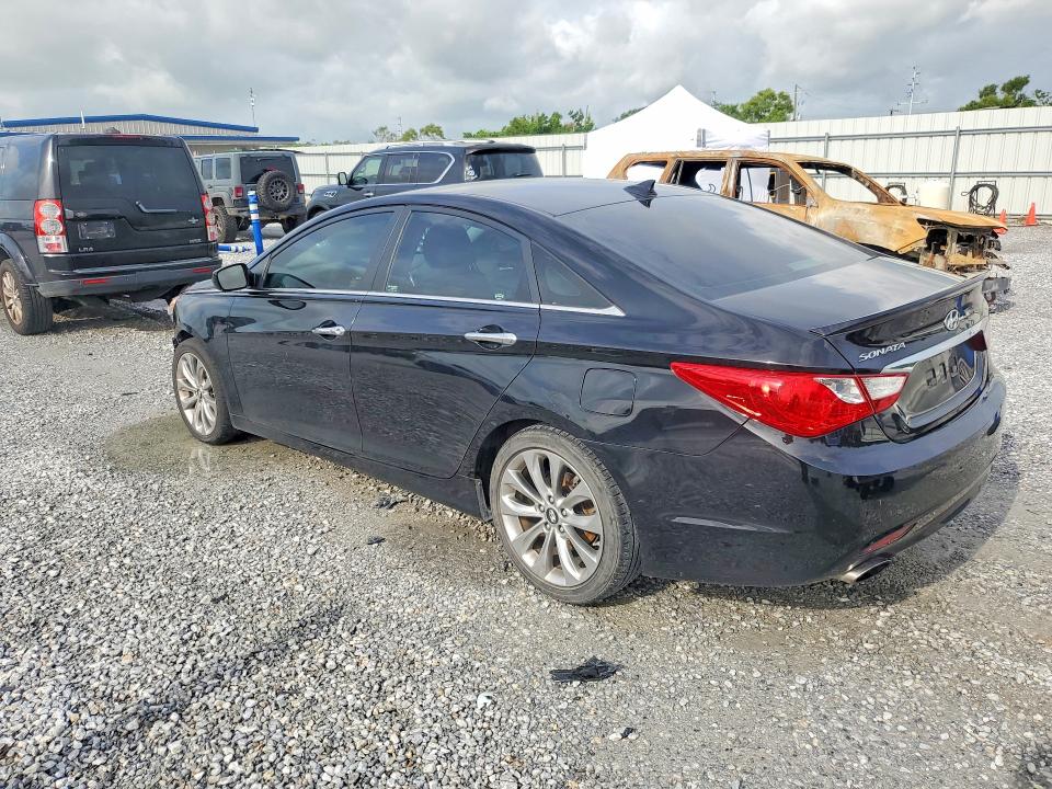 2013 Hyundai Sonata VIN 5NPEC4AC7DH614212 COPART salvage auction — FRONT END, TX - SALVAGE VEHICLE TITLE, sold $1,100 on 2026-07-27 (photo 2)