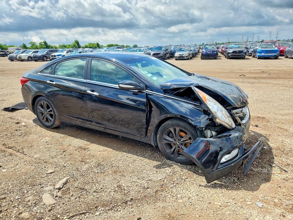 2011 Hyundai Sonata VIN 5NPEC4AC9BH124691 COPART salvage auction — FRONT END, Il - Salvage Certificate, sold $225 on 2026-07-28 (photo 4)
