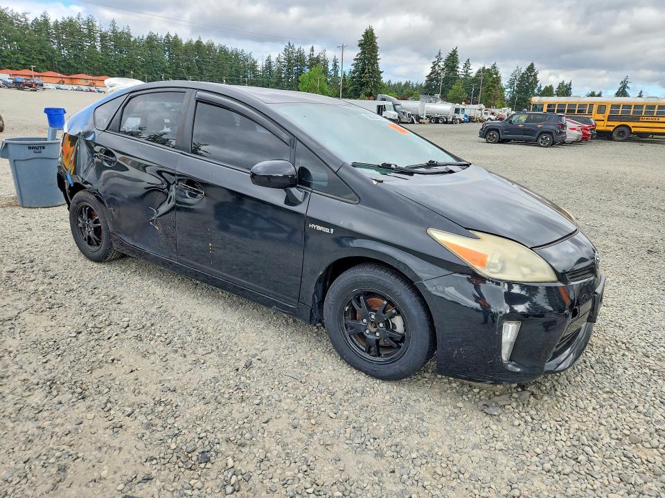 2013 Toyota Prius VIN JTDKN3DU3D5685421 COPART salvage auction — REAR END, WA - BILL OF SALE, sold $650 on 2026-07-24 (photo 4)
