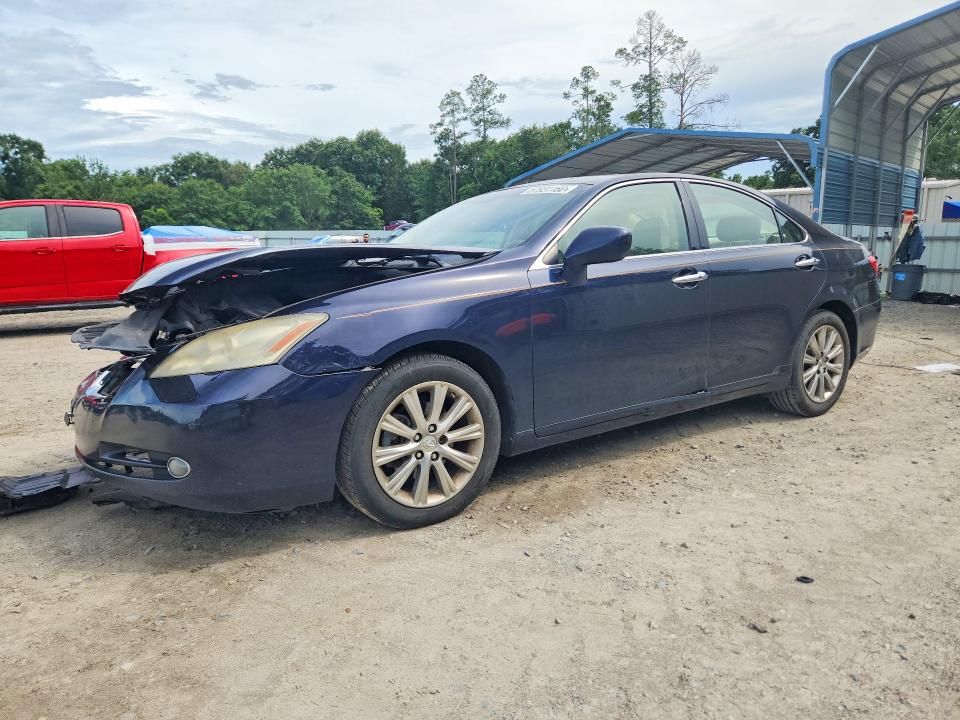 2007 Lexus Es 350 VIN JTHBJ46GX72110035 COPART salvage auction — FRONT END, Sc - Cert Of Title-Salvage, sold $800 on 2026-07-28 (photo 1)