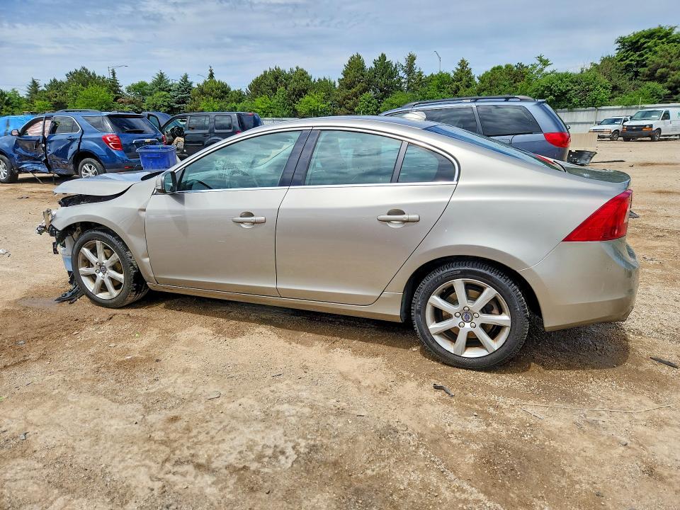 2016 Volvo S60 VIN YV126MFK3G2395906 COPART salvage auction — FRONT END, Il - Salvage Certificate, sold $350 on 2026-08-04 (photo 2)
