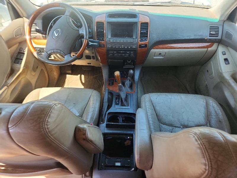 2004 Lexus Gx 470 VIN JTJBT20X040060162 COPART salvage auction — FRONT END, Mi - Certificate Of Title, sold $1,150 on 2026-07-08 (photo 8)