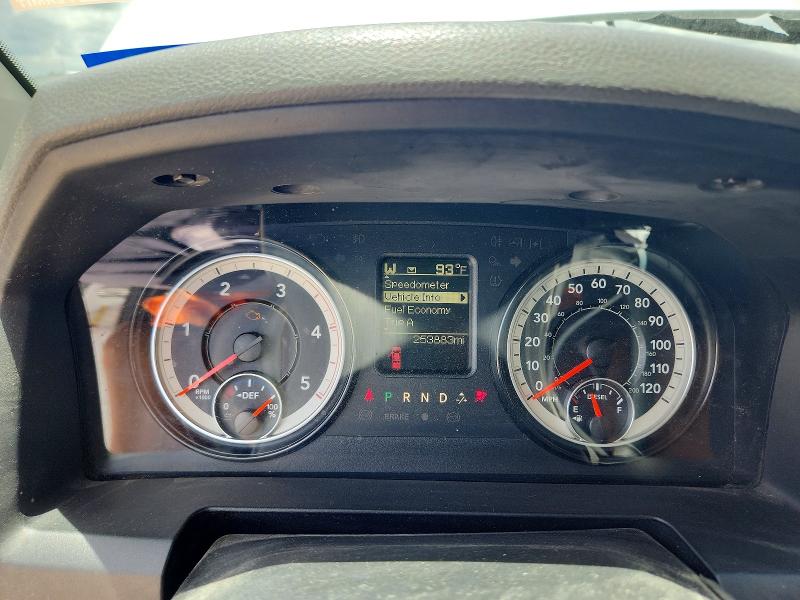 2018 Ram 2500 VIN 3C6UR5HL6JG222405 COPART salvage auction — MECHANICAL, Tx - Certificate Of Title, sold $3,450 on 2026-07-23 (photo 9)