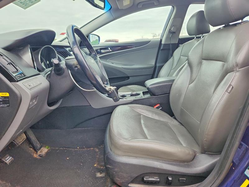 2014 Hyundai Sonata VIN 5NPEC4AC3EH817809 COPART salvage auction — UNDERCARRIAGE, IL - SALVAGE CERTIFICATE, sold $1,050 on 2026-07-16 (photo 7)