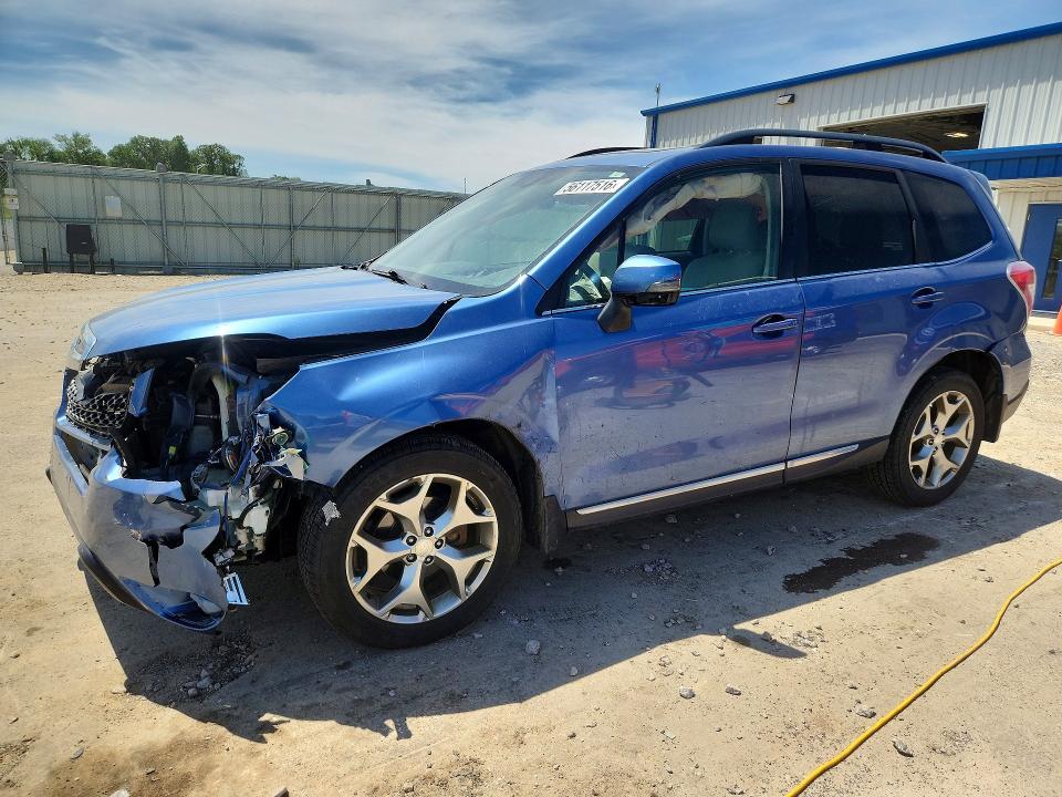2015 Subaru Forester VIN JF2SJAUC5FH413964 COPART salvage auction — FRONT END, Wi - Junked Vehicle Bill Of Sale, sold $400 on 2026-07-07 (photo 1)