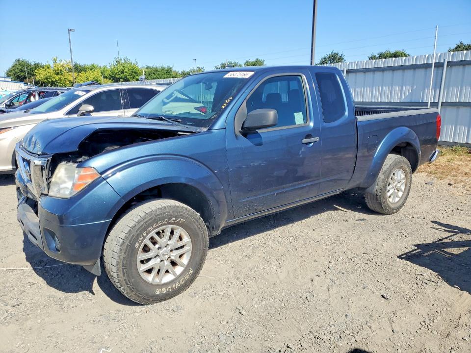 2014 Nissan Frontier VIN 1N6BD0CT2EN710981 COPART salvage auction — FRONT END, Ca - Salvage Certificate, sold $2,050 on 2026-07-09 (photo 1)