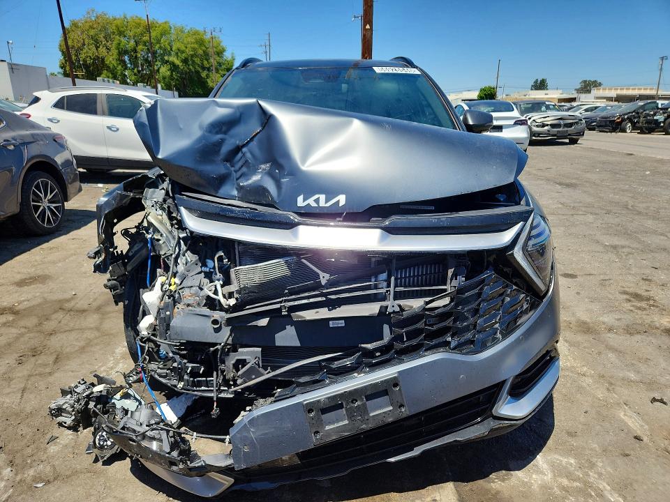 2024 Kia Sportage VIN KNDPXCDGXR7130777 COPART salvage auction — FRONT END, CA - CERTIFICATE OF TITLE, sold $5,600 on 2026-07-23 (photo 5)