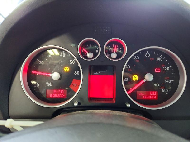 2003 Audi Tt VIN TRUTC28N531005554 COPART salvage auction — MINOR DENT/SCRATCHES, Wi - Certificate Of Title, sold $575 on 2026-07-16 (photo 9)