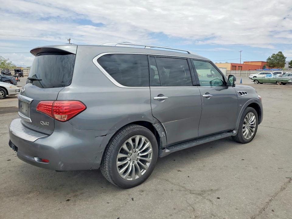 2017 Infiniti VIN JN8AZ2ND1H9830838 COPART salvage auction — SIDE, Tx - Salvage Vehicle Title, sold $4,550 on 2026-07-10 (photo 3)