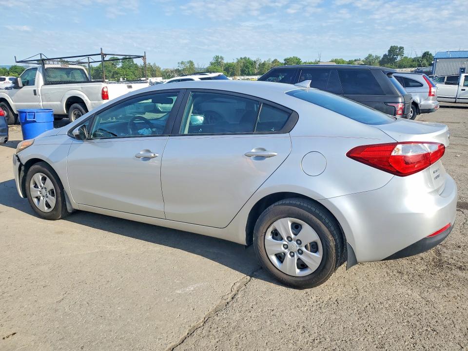 2014 Kia Forte VIN KNAFK4A64E5207304 COPART salvage auction — FRONT END, Pa - Certificate Of Salvage, sold $1,550 on 2026-07-10 (photo 2)