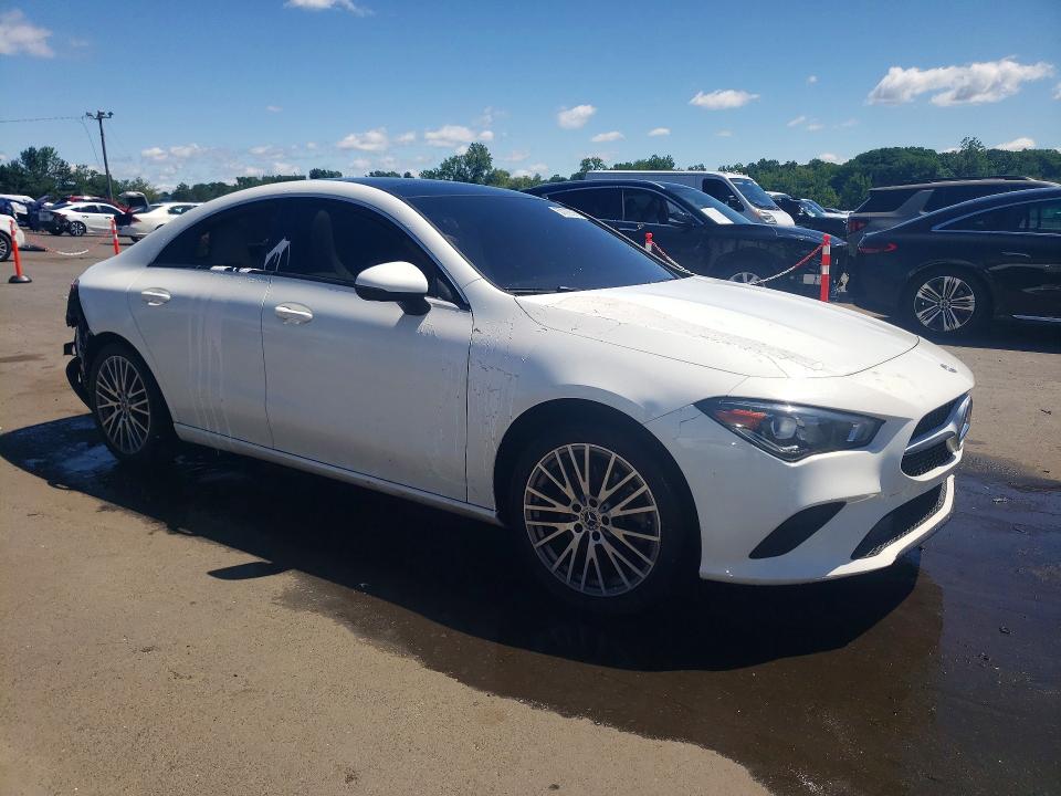 2020 Mercedes-benz Cla-klasse VIN WDD5J4HB7LN070642 COPART salvage auction — VANDALISM, Ct - Cert Of Title-Salvage, sold $7,300 on 2026-08-11 (photo 4)