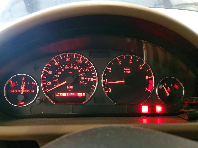 2000 BMW Z3 VIN WBACH934XYLF89979 COPART salvage auction — FRONT END, MN - CERT OF TITLE-SALVAGE, sold $1,500 on 2026-08-10 (photo 9)