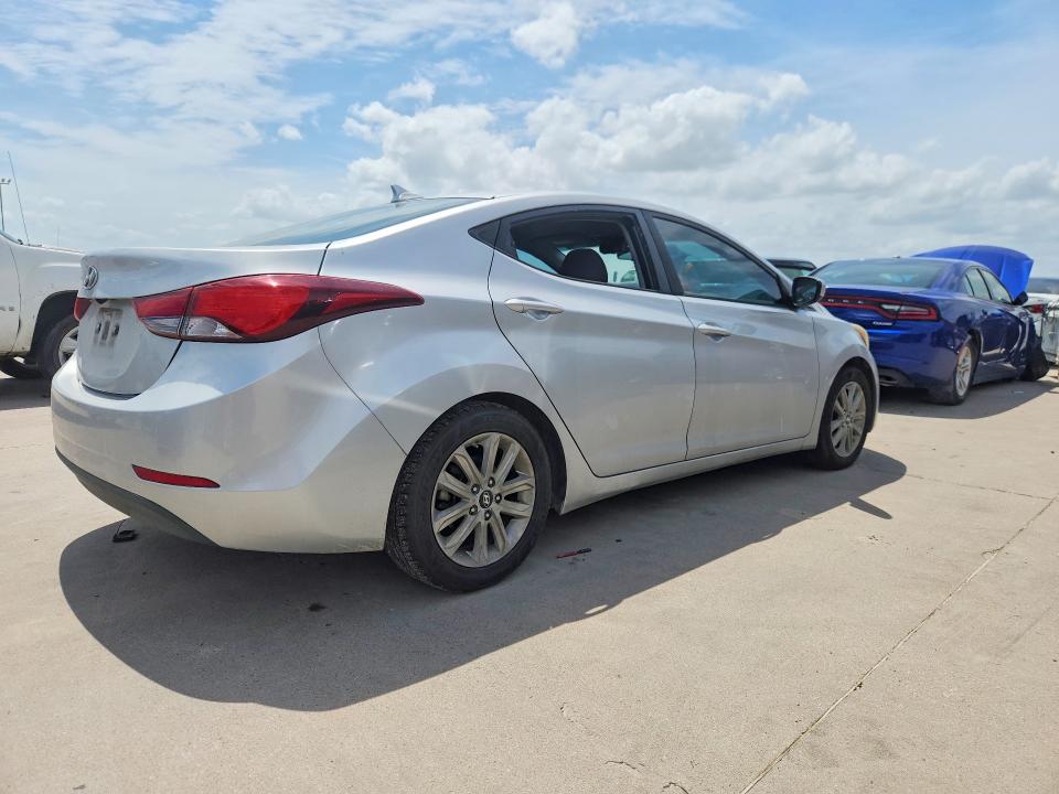 2014 Hyundai VIN KMHDH4AE8EU143821 COPART salvage auction — VANDALISM, Tx - Salvage Vehicle Title, sold $1,100 on 2026-07-30 (photo 3)