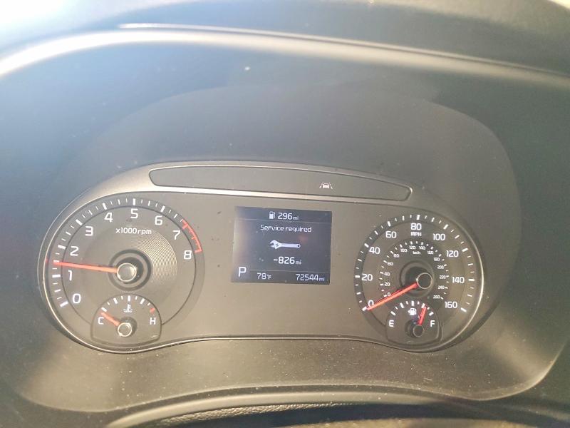 2020 Kia Soul VIN KNDJ23AU0L7083796 COPART salvage auction — FRONT END, Mn - Cert Of Title-Prior Salvage, sold $525 on 2026-07-14 (photo 9)