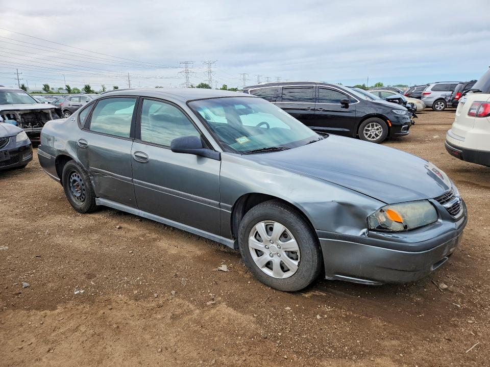 2004 Chevrolet Impala VIN 2G1WF52E049290257 COPART salvage auction — SIDE, Il - Cert Of Title-Rebuilt, sold $300 on 2026-07-02 (photo 4)