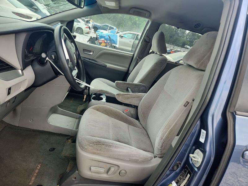 2016 Toyota Sienna VIN 5TDKK3DCXGS727484 COPART salvage auction — FRONT END, Ga - Certificate Of Title (P), sold $4,750 on 2026-07-30 (photo 7)