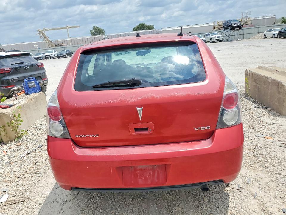 2009 Pontiac Vibe VIN 5Y2SP67009Z439558 COPART salvage auction — MECHANICAL, Ar - Dealer Only Clean Title, sold $525 on 2026-07-07 (photo 6)