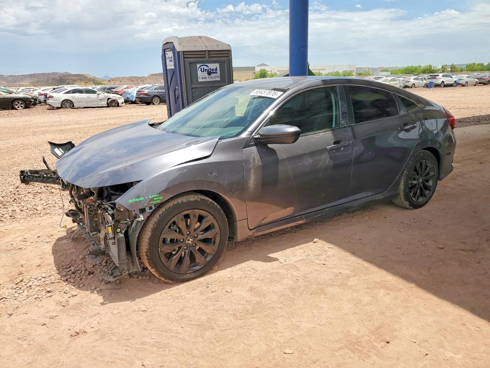 2018 Honda Civic VIN 2HGFC2F5XJH563961 COPART salvage auction — FRONT END, Az - Cert Of Title - Salvage, sold $4,500 on 2026-07-02 (photo 1)