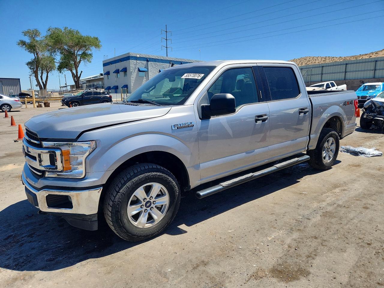 2020 Ford F-150 Lightning VIN 1FTEW1E41LKE08506 COPART salvage auction — Minor Dent/Scratches, AZ - CERTIFICATE OF TITLE, sold $26,200 on 2023-02-07 (photo 1)