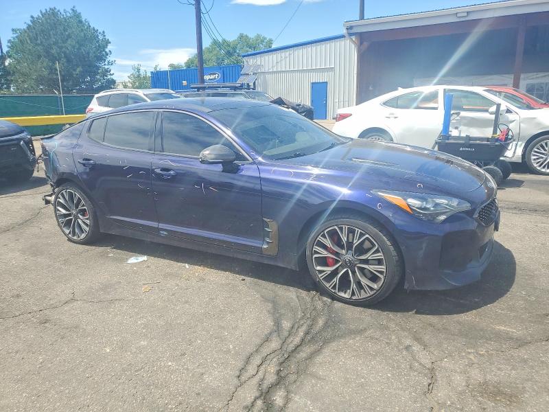 2020 Kia Stinger VIN KNAE35LC6L6086560 COPART salvage auction — REAR END, CO - PUBLIC - SALVAGE TITLE (P), sold $500 on 2026-07-28 (photo 4)