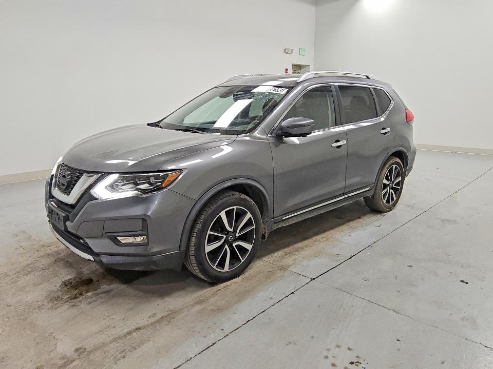 2017 Nissan Rogue VIN JN8AT2MV2HW250608 COPART salvage auction — MINOR DENT/SCRATCHES, Wv - Certificate Of Title, sold $3,550 on 2026-07-07 (photo 1)