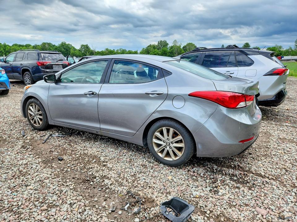 2015 Hyundai Elantra VIN KMHDH4AE4FU223375 COPART salvage auction — SIDE, Ny - Mv-907A Salvage Certificate, sold $875 on 2026-07-13 (photo 2)