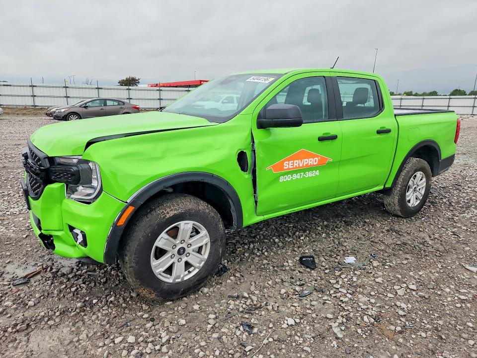 2025 Ford Ranger VIN 1FTER4BH0SLE40680 COPART salvage auction — FRONT END, Il - Salvage Certificate, sold $10,400 on 2026-07-27 (photo 1)