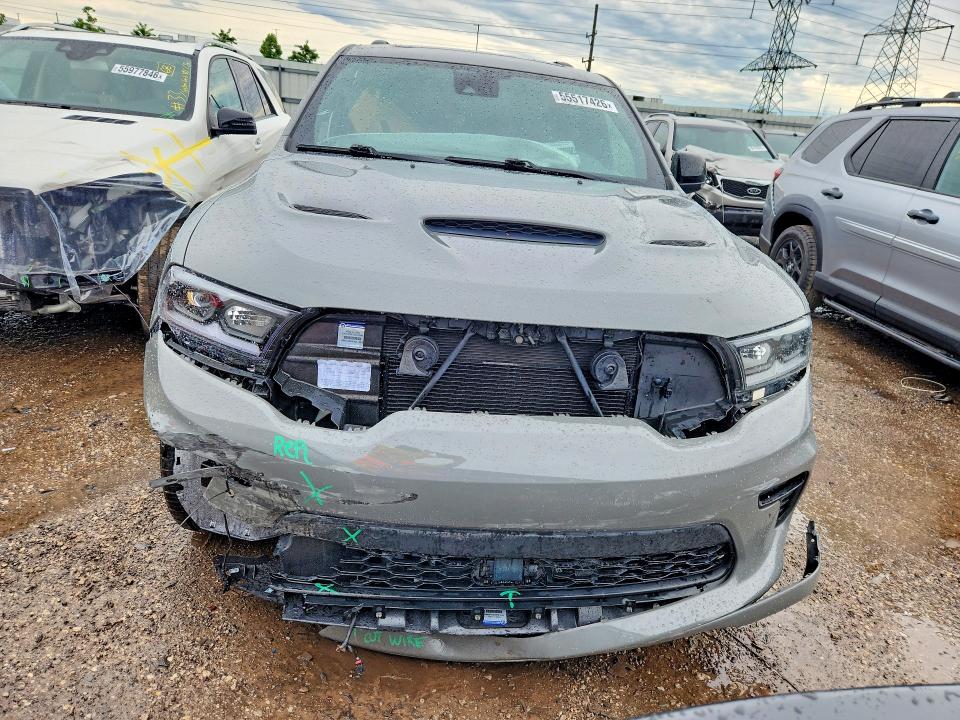 2023 Dodge Durango VIN 1C4SDJCT6PC602757 COPART salvage auction — FRONT END, Il - Salvage Certificate, sold $525 on 2026-07-28 (photo 5)