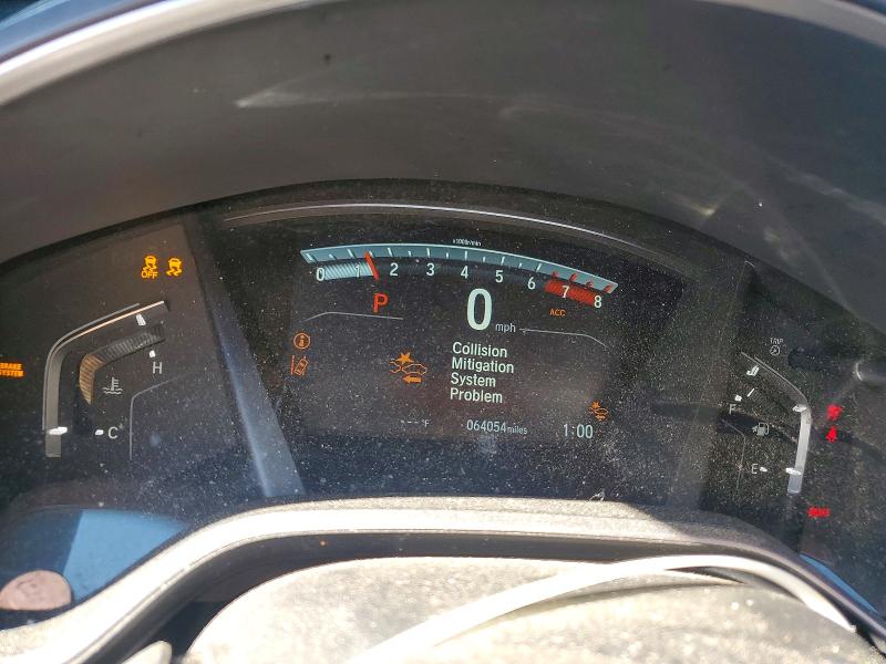 2017 Honda Cr-v VIN 7FARW1H84HE020243 COPART salvage auction — FRONT END, Nc - Salvage Certificate Of Title, sold $175 on 2026-07-30 (photo 9)