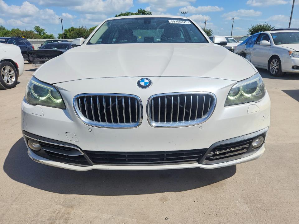2015 BMW 5er VIN WBA5A5C54FD513869 COPART salvage auction — FRONT END, Tx - Certificate Of Title, sold $2,150 on 2026-07-19 (photo 5)
