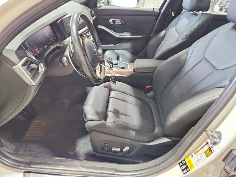 2019 BMW 3er VIN WBA5R7C53KFH26138 COPART salvage auction — FRONT END, Pa - Certificate Of Salvage, sold $12,700 on 2026-07-31 (photo 7)