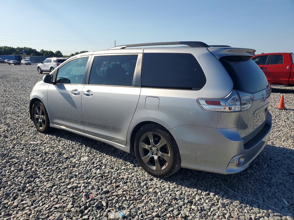 2015 Toyota VIN 5TDXK3DC0FS653108 COPART salvage auction — FRONT END, Fl - Cert Of Title Slvg Rebuildable, sold $2,550 on 2026-07-07 (photo 2)