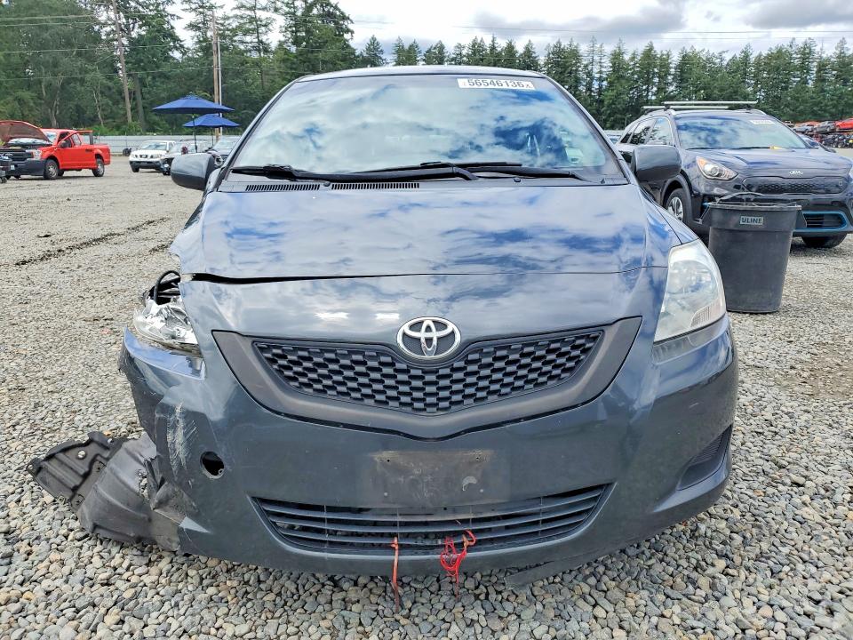 2012 Toyota Yaris VIN JTDBT4K33CL037271 COPART salvage auction — FRONT END, Wa - Bill Of Sale, sold $1,050 on 2026-07-14 (photo 5)