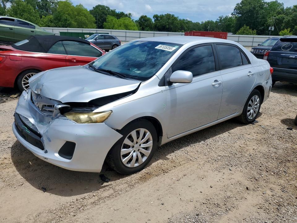 2013 Toyota Corolla VIN 5YFBU4EE1DP118529 COPART salvage auction — FRONT END, Fl - Cert Of Title Slvg Rebuildable, sold $2,000 on 2026-07-07 (photo 1)