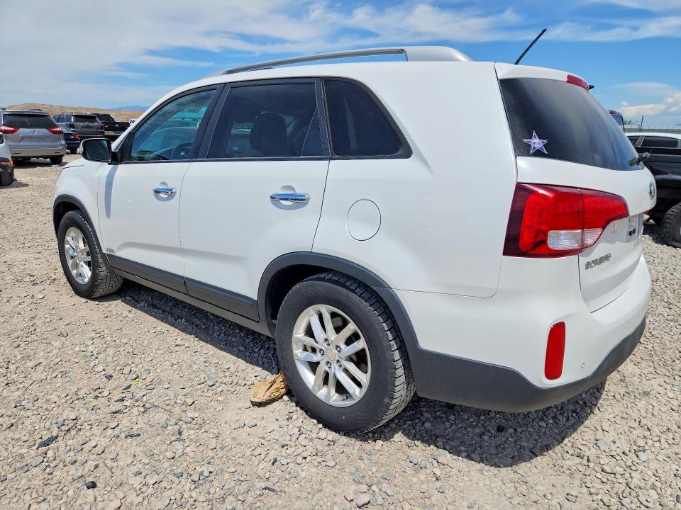 2015 Kia Sorento VIN 5XYKTCA67FG597381 COPART salvage auction — SIDE, Ut - Salvage Certificate, sold $1,450 on 2026-07-02 (photo 2)