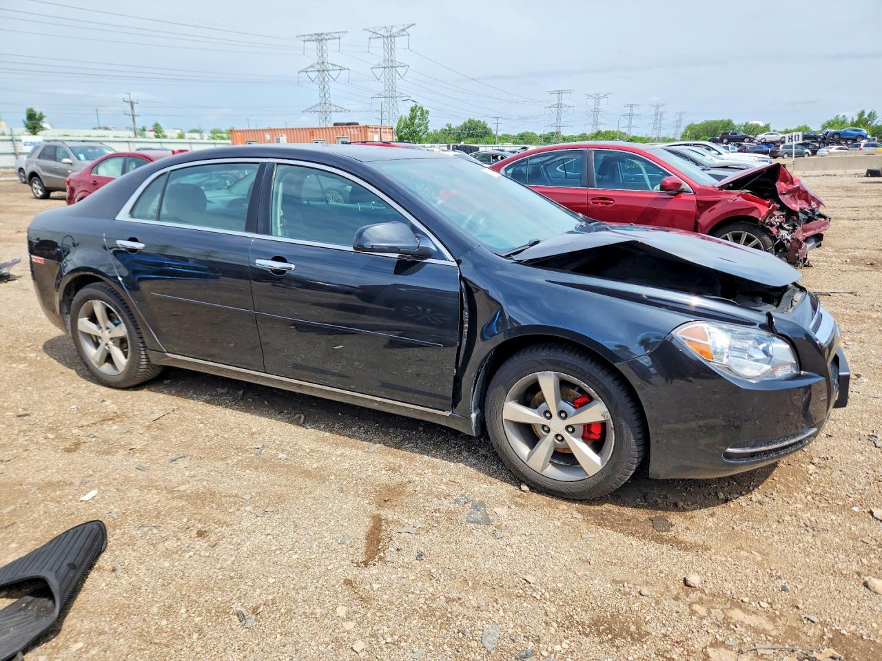 2012 Chevrolet Malibu VIN 1G1ZC5E08CF204172 COPART salvage auction — Front End, IL - SALVAGE CERTIFICATE, sold $350 on 2026-07-09 (photo 4)