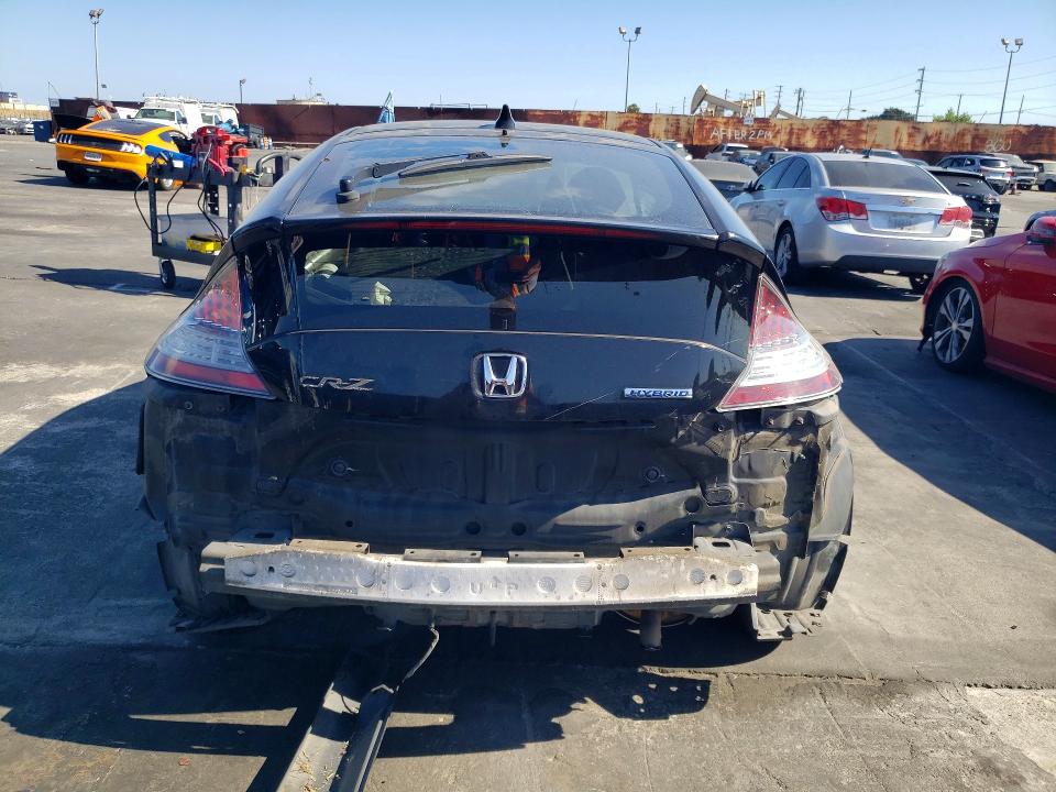 2012 Honda Cr-z VIN JHMZF1C66CS003830 COPART salvage auction — REAR END, Ca - Salvage Certificate, sold $350 on 2026-07-17 (photo 6)
