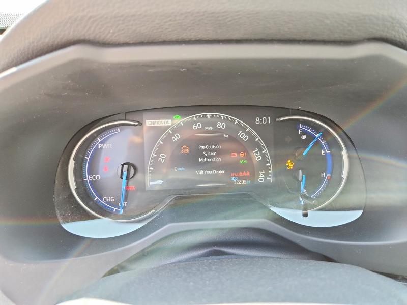 2024 Toyota Rav 4 VIN JTMRWRFV7RD261077 COPART salvage auction — FRONT END, Ma - Cert Of Title-Salvage, sold $16,300 on 2026-07-30 (photo 9)