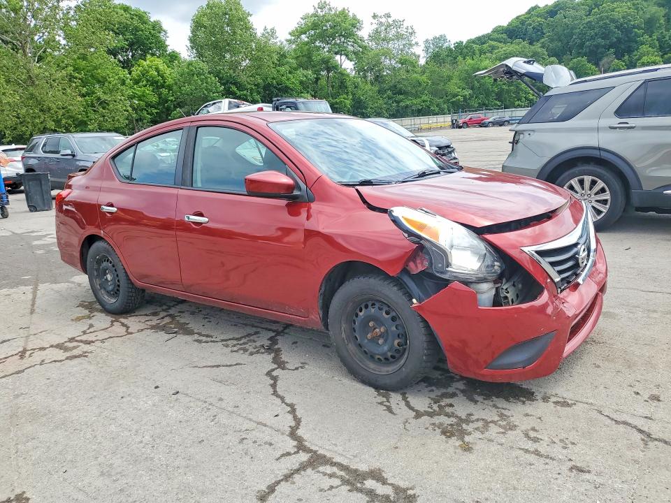 2019 Nissan Versa VIN 3N1CN7AP4KL861760 COPART salvage auction — FRONT END, Pa - Certificate Of Salvage, sold $975 on 2026-07-02 (photo 4)